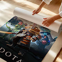 Плакат "Дота 2, Джаггернаут та інші, Juggernaut, Dota 2", 60×43см, фото 3