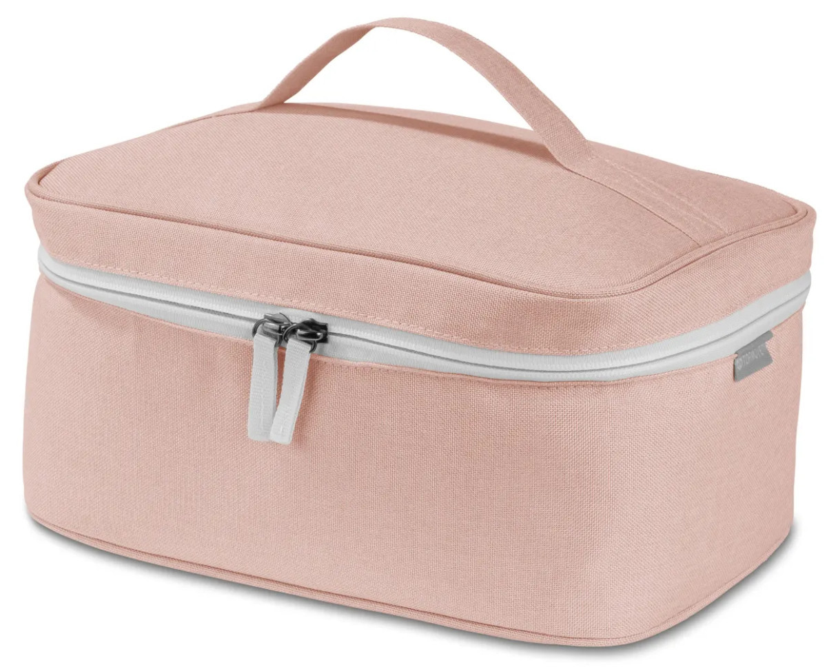 Дорожня косметичка, несесер, б'юті кейс Topmove рожева 4997596