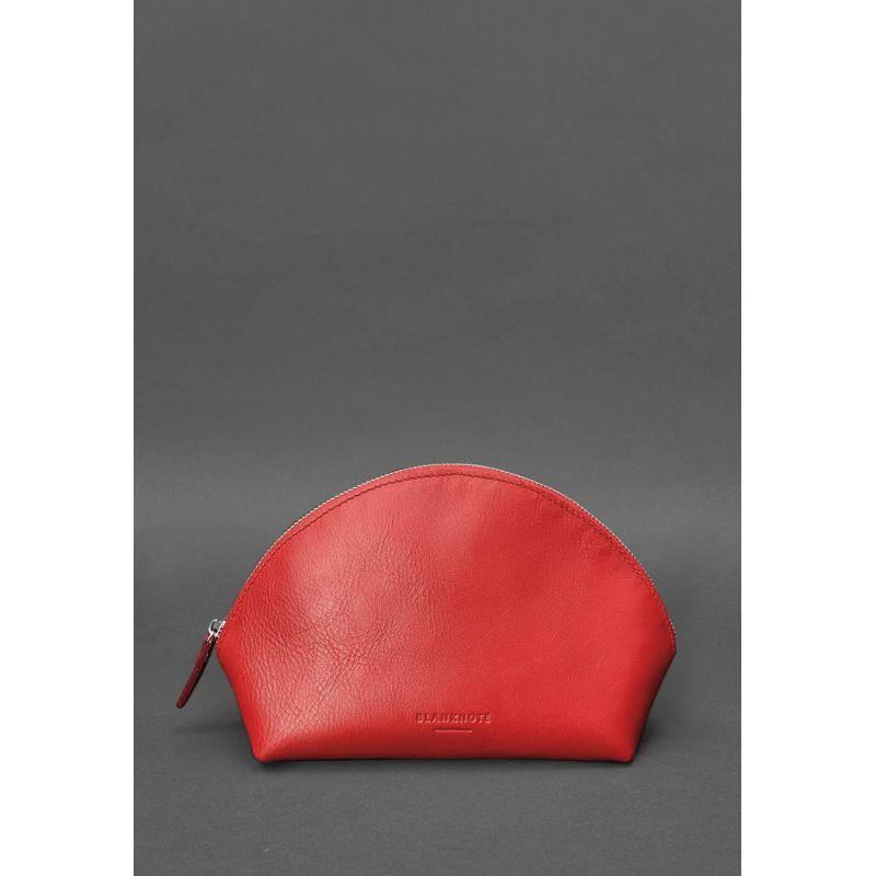 Жіноча шкіряна косметичка 8.0 Червона 4917748, фото 1