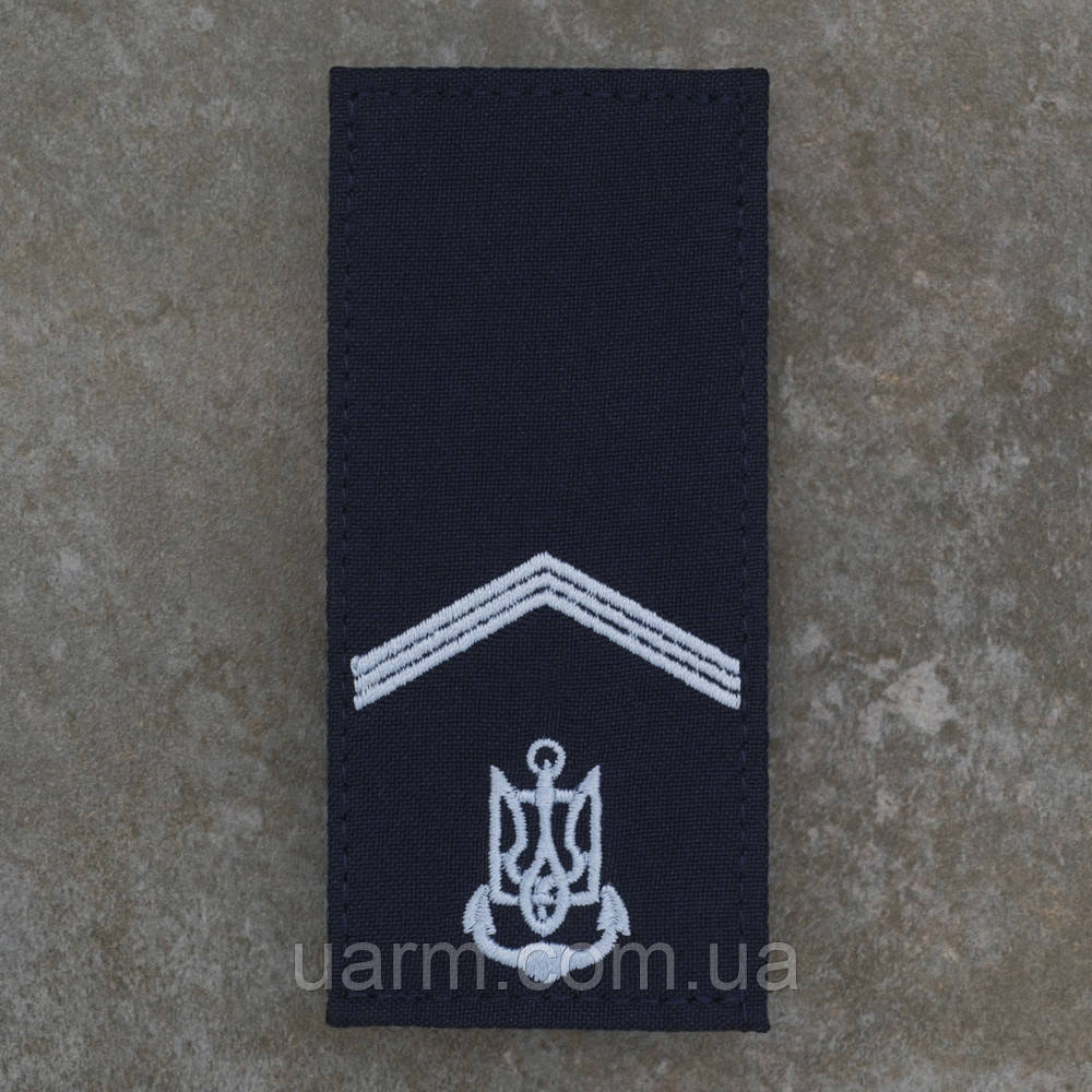 Погон ВМС старший матрос синій 10 х 5 см, фото 1