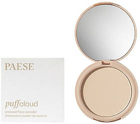 Пудра компактна матуюча напівпрозора Paese Puff Cloud pressed face powder (9.5 g)