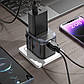 Мережевий зарядний пристрій BOROFONE BAC13 Leader 3-port PD20W(1C2A) universal conversion charger Black, фото 9