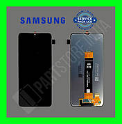 Дисплей Samsung A022 А02 / M022 M02 / M127 M12 2021 (GH81-25250A), чорний шлейф, rev. 2.2, сервісний оригінал
