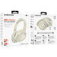 Бездротові навушники BOROFONE BO31 Prestige active noise Reduction BT headphones Milky white, фото 3