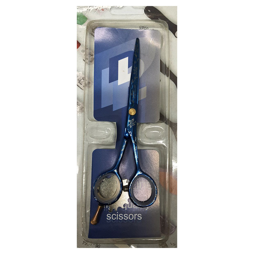 Професійні ножиці з неіржавкої сталі для стриження волосся PROLine Сині, фото 1