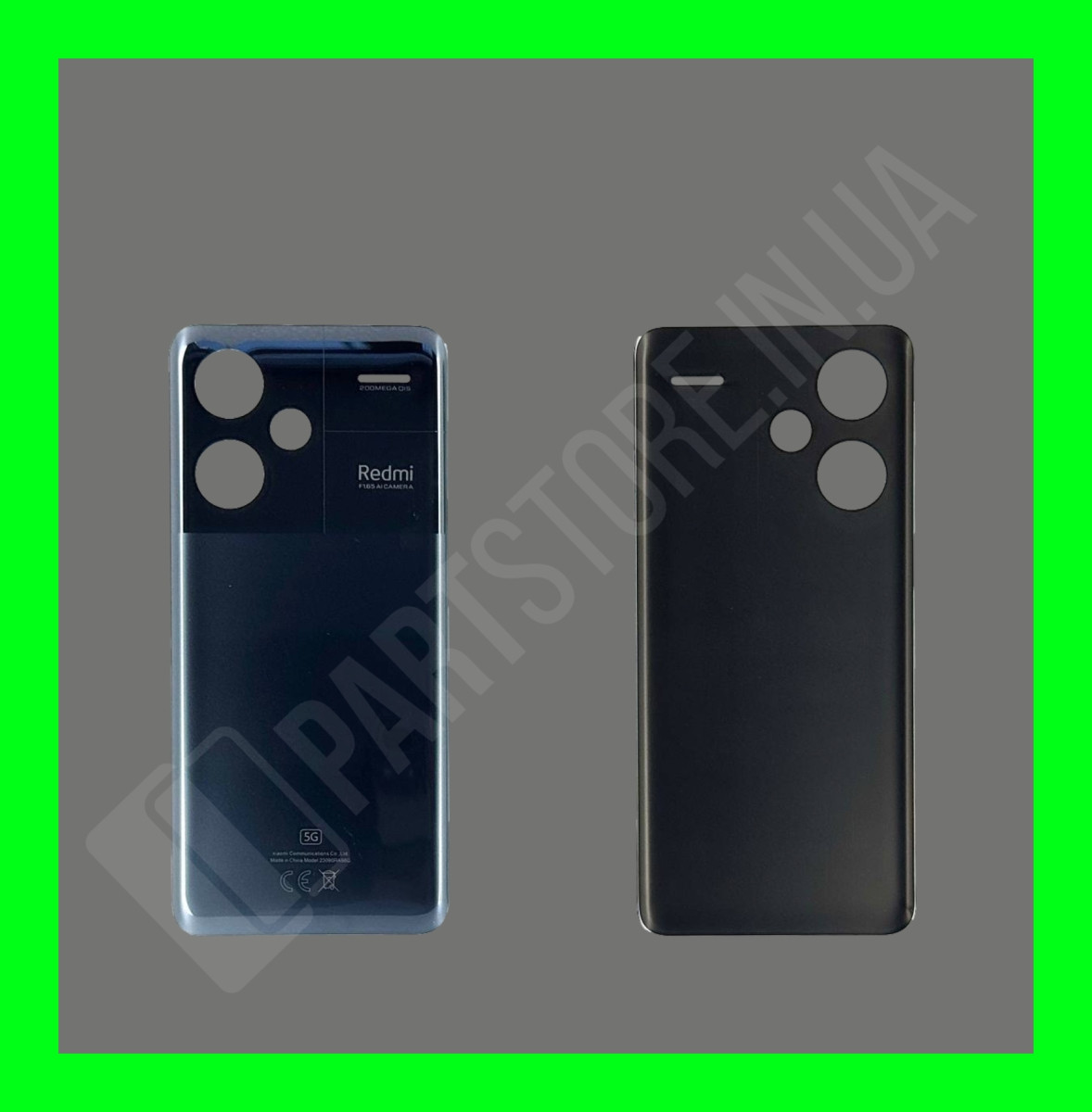 Кришка Xiaomi Redmi Note 13 Pro Plus 5G Midnight Black