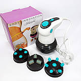 Масажери для чоловіків та плечей MA-118-2, Роликова подушка для масажу тіла Масажер спини масажер CJ-40, фото 9