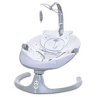 Колисальний центр EL CAMINO ME 1116 CUTE Gray, пульт, 5 швидкостей, таймер, 12 мелодій, Bluetooth