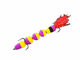 Мандула Killer Worm 5 сегментів 2,4" 60мм - мікро - ПрофМонтаж - #911 (MK5S911)