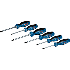 Набір викруток Bosch Professional SL/PH/PZ/TХ (6 шт.) (1600A02CV3)