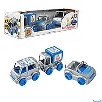 Набір поліцейських машинок Kid Cars