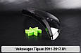 Скло фари VW Volkswagen Tiguan (2011-2017) рест праве, фото 7
