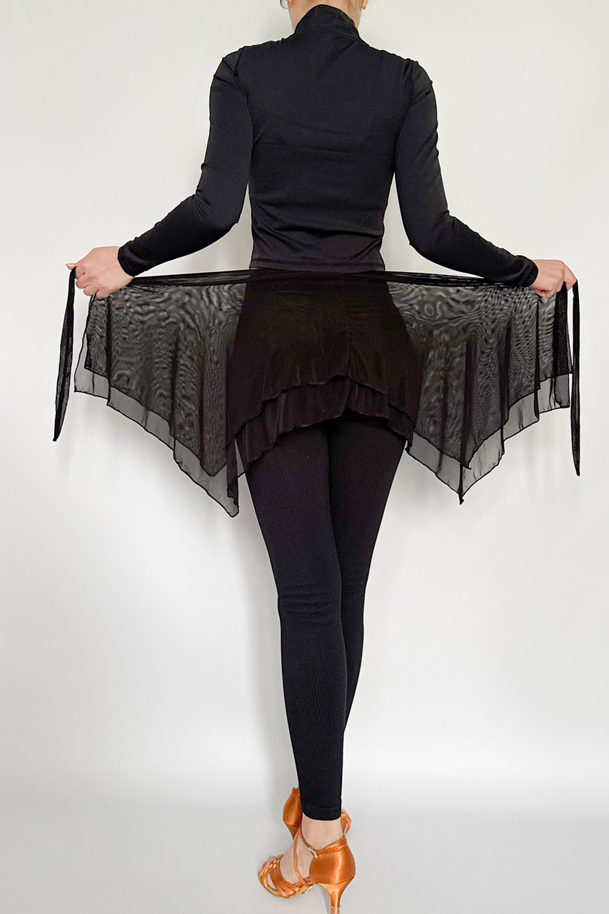 Хітон для танців сітка onesize Apti чорний, фото 1