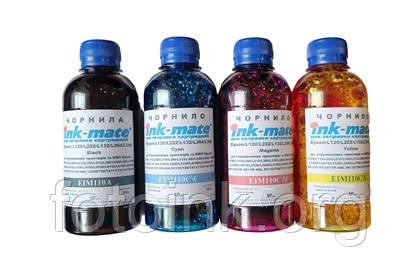 Комплект чорнил Ink-Mate EIM110 200мл х 4шт, фото 3