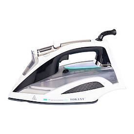 Праска парова ручна з автовідключенням ручна професійна для одягу 2400 Вт Sokany