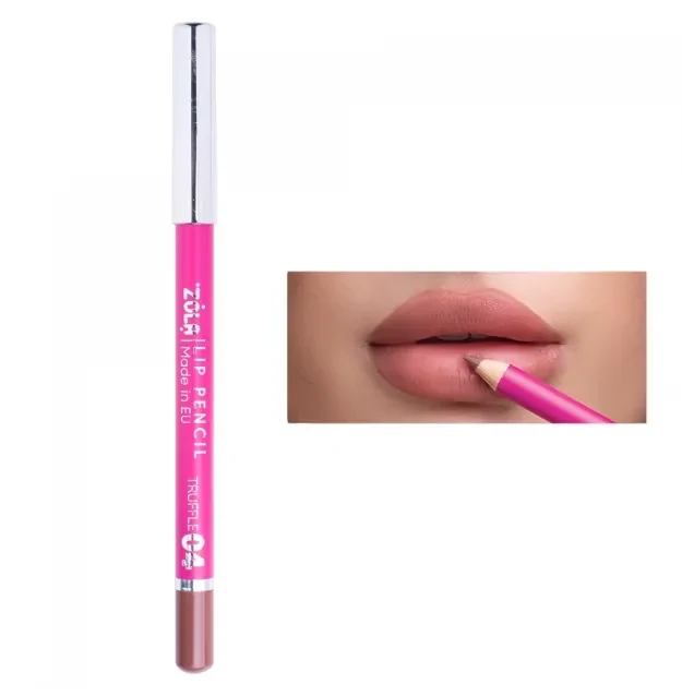 Матовий олівець для губ Zola Lip Pencil №4 - Truffle