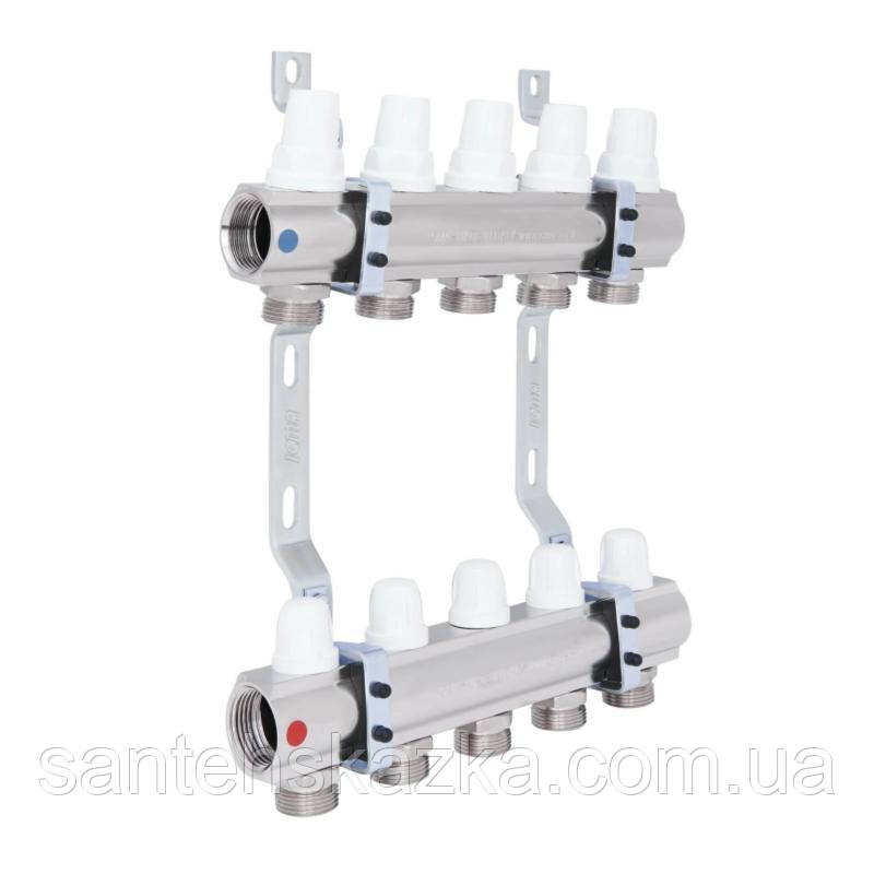 Колектор Icma 1" 5 виходів, без витратоомера NoK005, фото 1