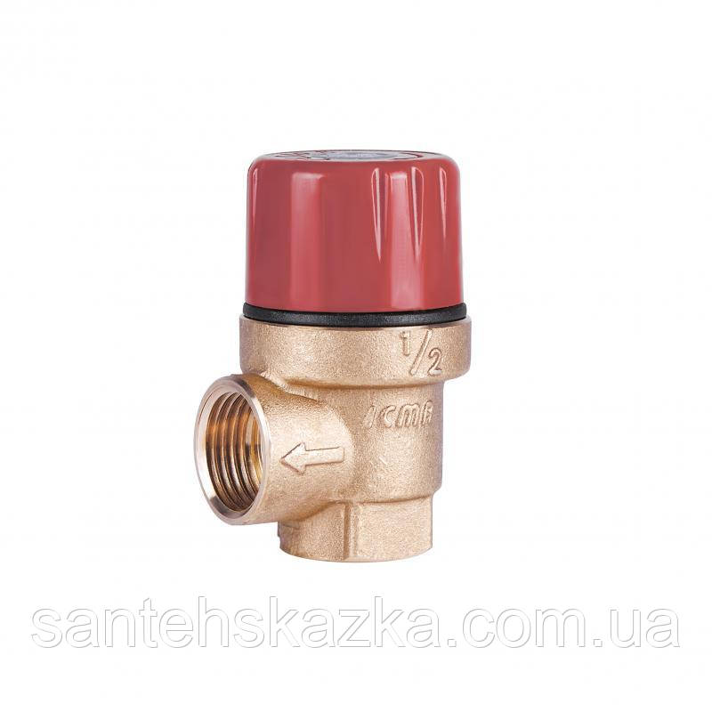 Запобіжний клапан Icma 1/2" ВР 2,5 бара No241, фото 1