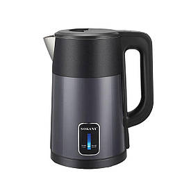 Електрочайник з автоматичним вимкненням 2,5 л Sokany побутовий 1500 Вт