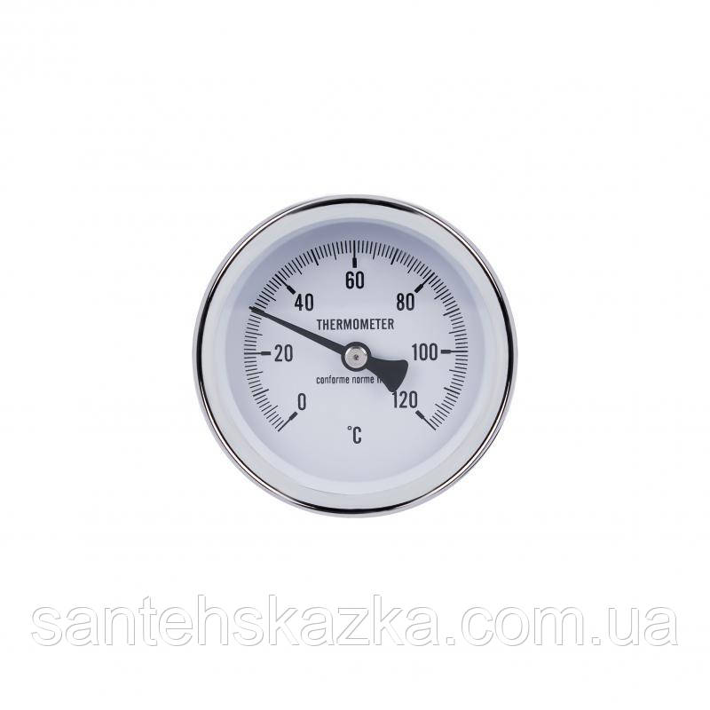 Термометр SD Plus 120oC 63 мм 1/2", заднє під'єднання SD17450MM, фото 1
