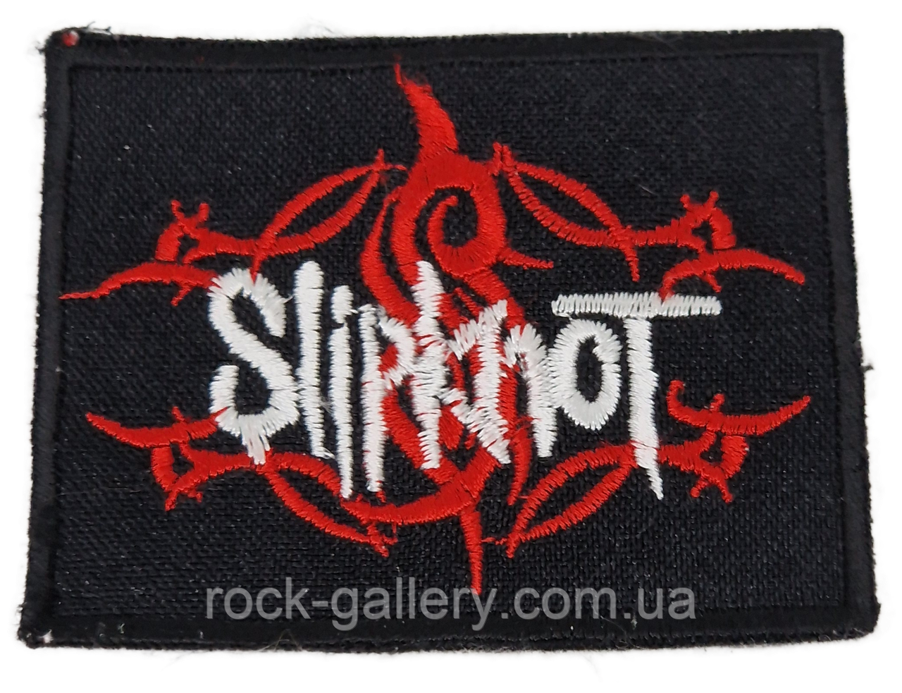 Нашивка з вишивкою " Slipknot" 7.5 см х 6 см