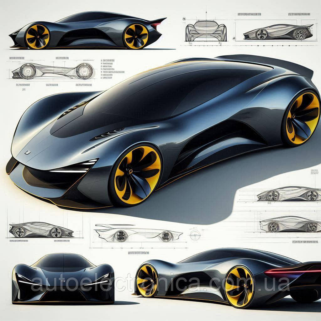 Картина на полотні "Futuristic Sports Car" | FSC.7.26, фото 1