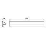 Набір декоративні планки для піддона та ванни (2x1м) + з'єднання + 2 ковпачки Qtap WCS011, фото 2