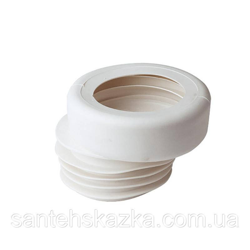 Lidz Манжета LG06 для унітаза ексцентрична 110 мм, фото 1