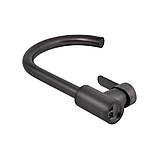 Змішувач для кухні U-подібний Brinex Pure 015F U-подібний Graphite BRIPUR015FGRP, фото 4