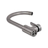 Змішувач для кухні U-подібний Brinex Pure 015F U-подібний Nickel BRIPUR015FNKL, фото 4