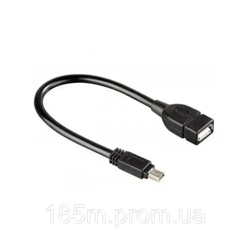 Кабель ATCOM OTG USB - mini 0.8m 12821, фото 1