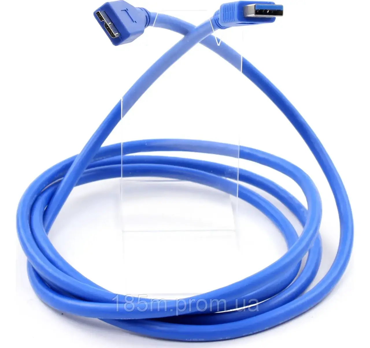 Кабель ATCOM USB 3.0 - Micro B 1,8м синій 12826, фото 1