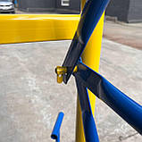 Вишка тура будівельна 1,2 х 2 м комплект 2+1 риштування на колесах, фото 4