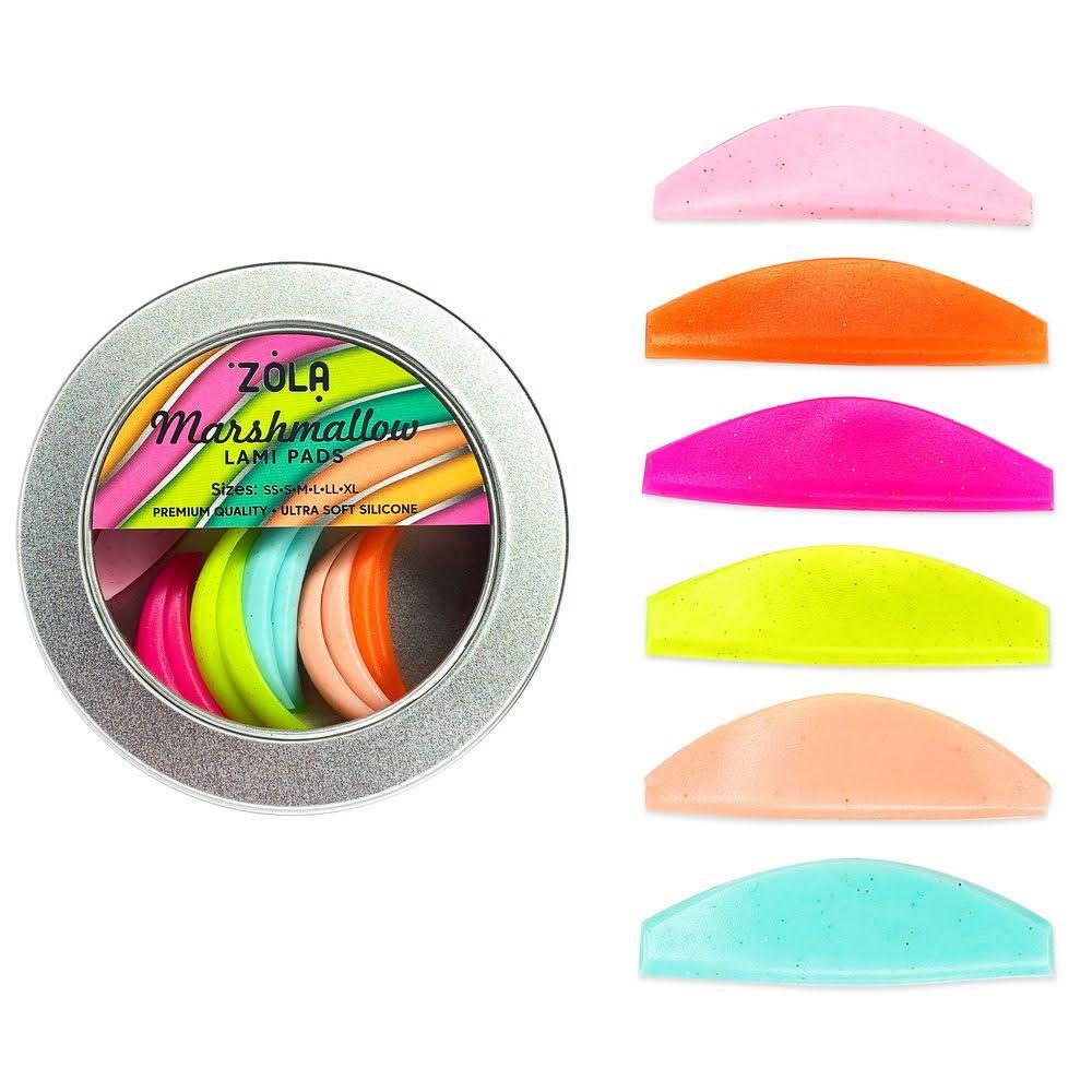 Zola валики Marshmallow Lami Pads (SS, S, M, L, LL, XL) для ламінування вій (6 пар./уп.)