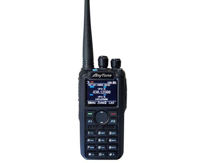 Професійна цифрова радіостанція Anytone AT-D878UV WFM 87,5 - 108 МГц