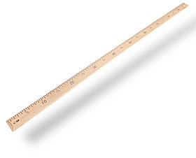Лінійка 1 метр портівський дерев'яний