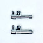 Комплект приборних кранів 1/2" кутових 33 (2шт) Boiler Series, фото 4