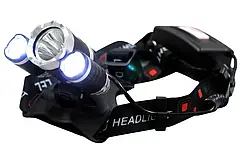 Налобний ліхтар Bass Polska 3916 на 3 LED лампи
