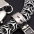 Срібна цепочка з хрестиком чоловіча Рамзес. Срібний хрестик чоловічий і цепочка товста. Довжина 55 см, фото 8