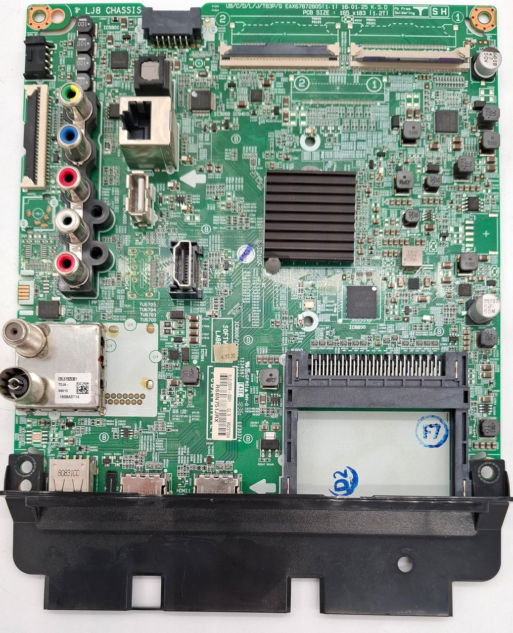 Материнська плата для телевізора LG 43UK6750PLD, фото 1