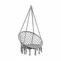 Підвісне крісло Garden Line FHMK-2043SZ 80x60x120cm сірий