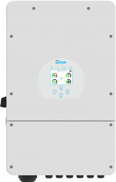 Гібридний інвертор DEYE 12K-SG02LP1-AM3 12 кВт 48V акумулятор 3 MPPT Wi-Fi 230V однофазний