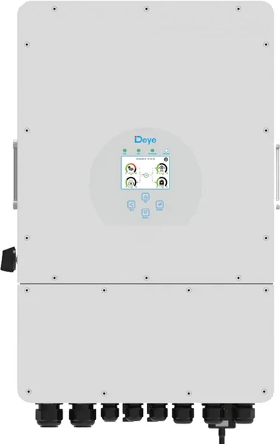 Гібридний сонячний інвертор DEYE SUN-12K-SG04LP3-EU 12 кВт, Wi-Fi, 230V, трифазний