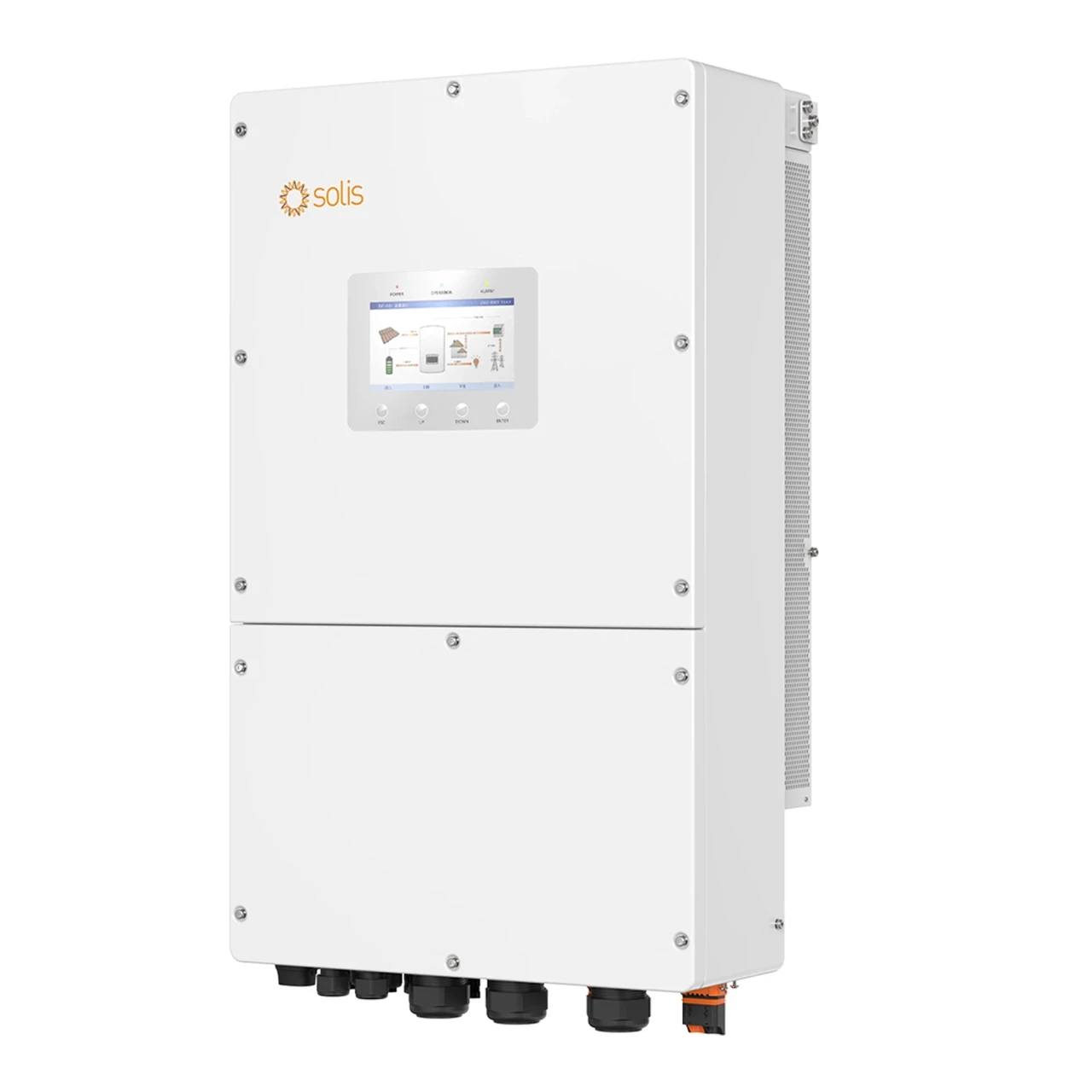 Гібридний інвертор Solis S6-EH3P30K-H 30 кВт HV-battery 3 MPPT Wi-Fi 380V, трифазний