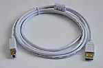 Кабель ATCOM USB AM - USB BM 1.8m white 3795