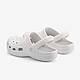 Сабо (крокси) COQUI жіночі JUMPER (6352 White/Khaki Grey) білий/сірий, фото 4