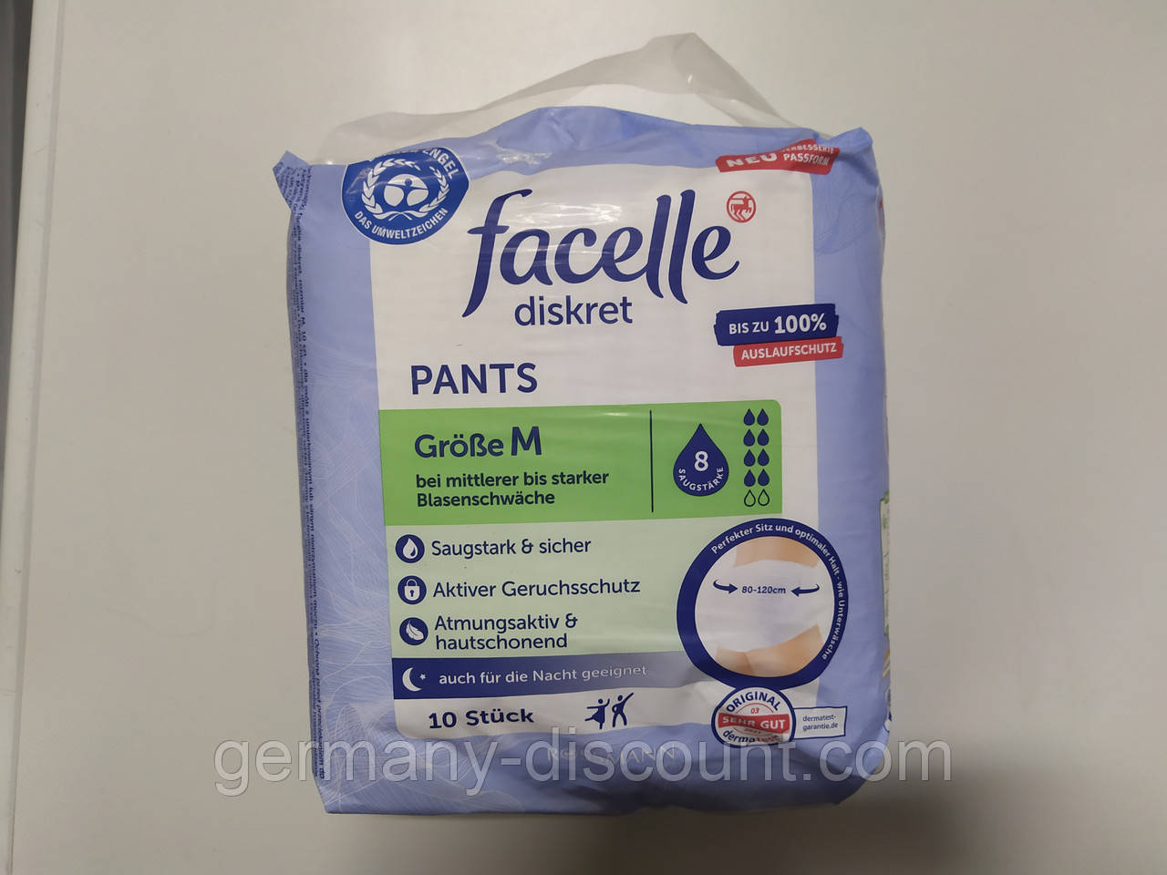 Труси-підгузки для дорослих Facelle Diskret M 10 шт.