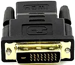 Перехідник ATCOM DVI male - HDMI female чорний 24pin 11208