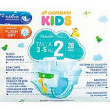 Підгузки Consum KIDS 2 (3-5 кг) Італія 28шт, фото 3