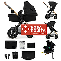 Коляска 3 в 1 Kinderkraft Moov 2 Air Pure Black (KSMOOV02BLK0000)